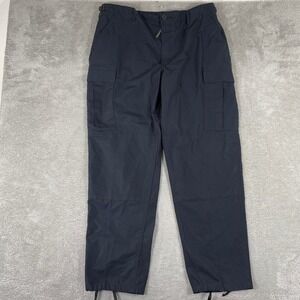 Propper Tactical Cargo Pants Men's 36x32 Navy Blue Ripstop‎ Utility Adjustable